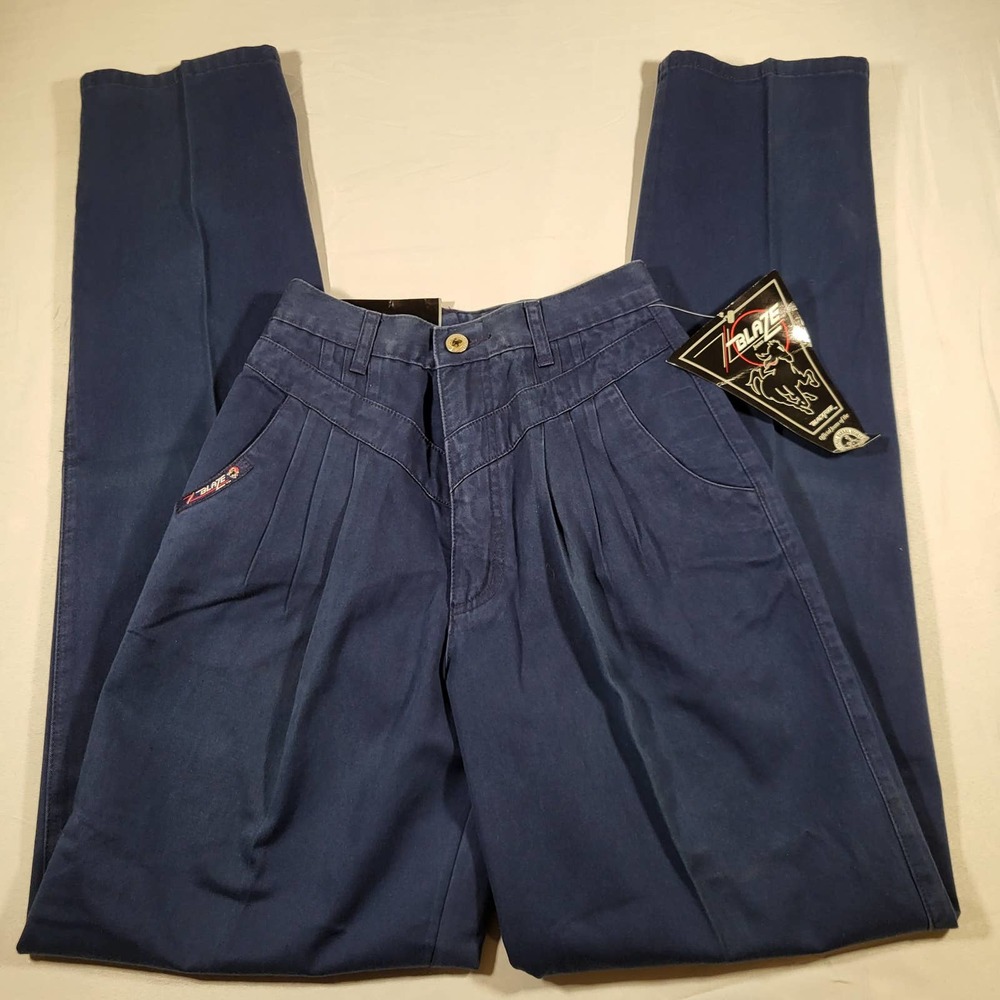 NWT*Blaze Jeans Blackfire*Womens Pants 3/25*"Victoria"*High Rise*Blue